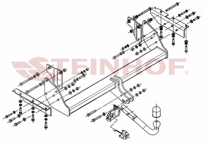 Hak holowniczy Steinhof M-352