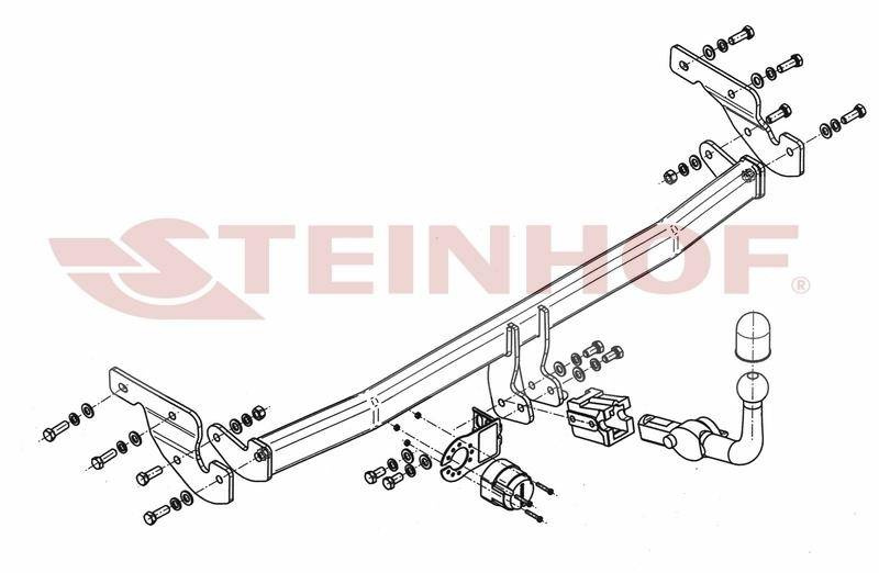 Hak holowniczy Steinhof H-233