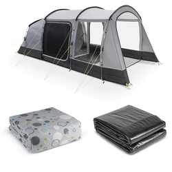 Zestaw Kampa Hayling 4 – Namiot + Dywanik + Mata Podłogowa