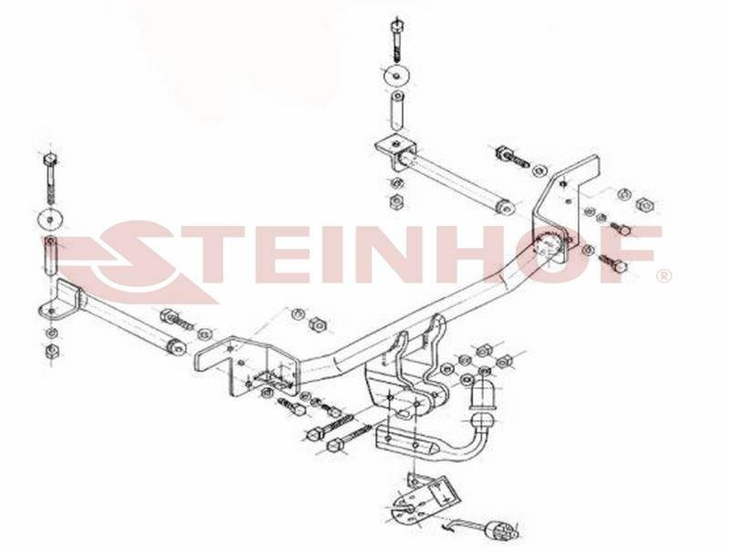 Hak holowniczy Steinhof A-060