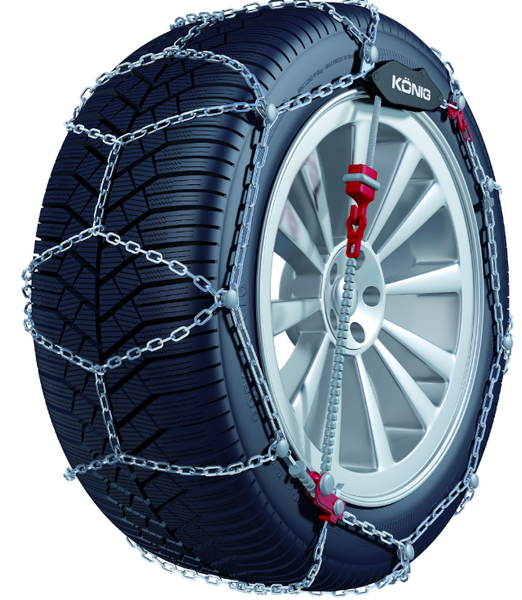 Łańcuchy śniegowe Konig CG-9 grupa 102 I 255/30R19