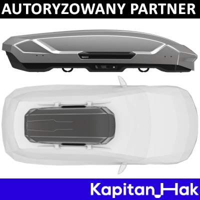 Thule Motion 3 L titan glossy 639701 | Bagażnik | Box dachowy |