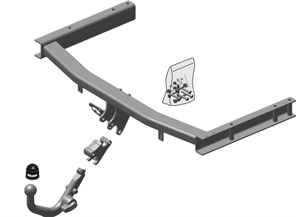 Hak holowniczy Brink SEAT Exeo Sedan 2008-2013