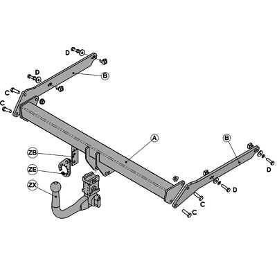 Hak holowniczy Witter F162Q