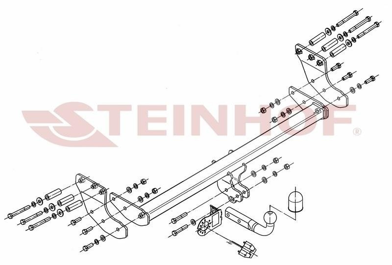 Hak holowniczy Steinhof V-300