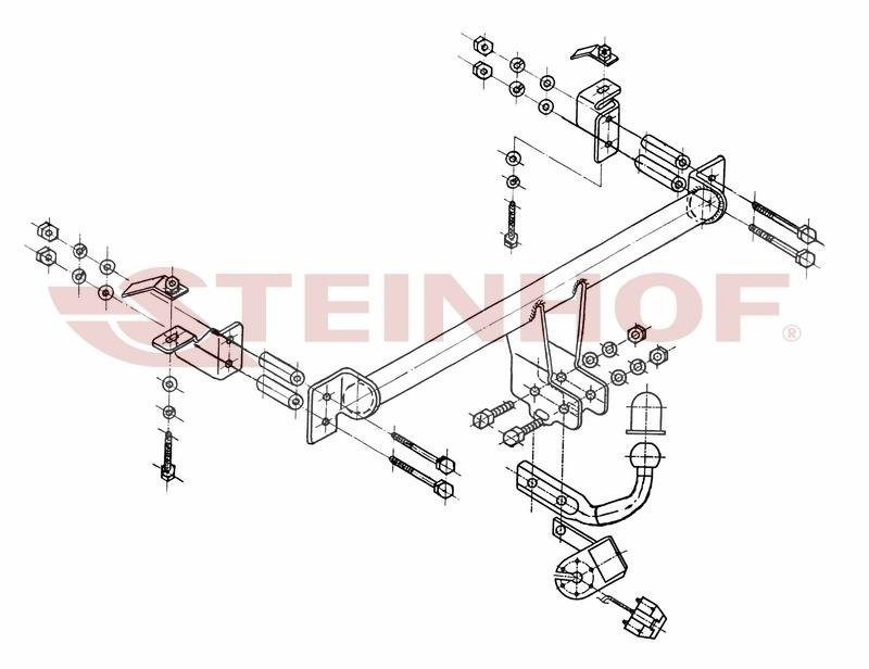 Hak holowniczy Steinhof O-230