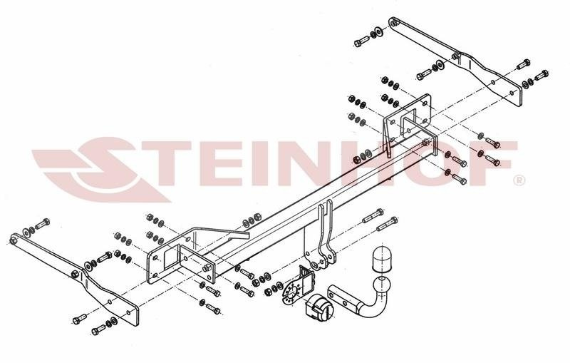 Hak holowniczy Steinhof M-136