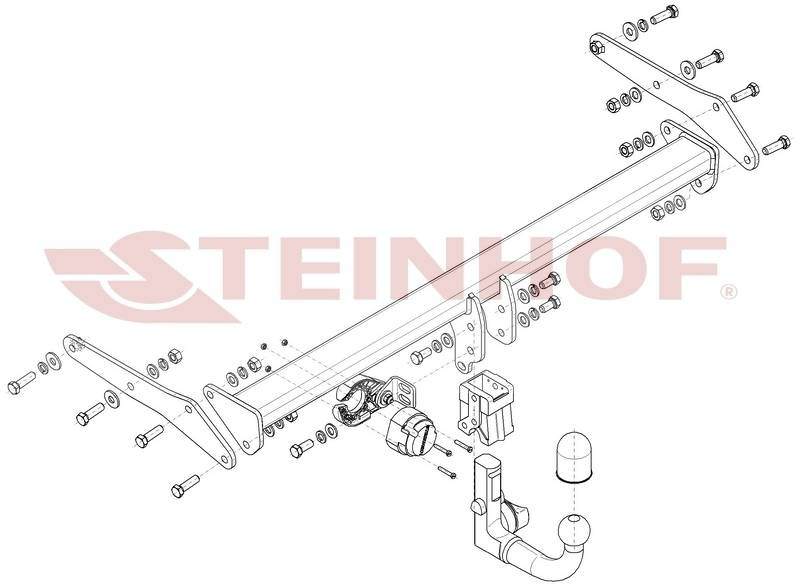 Hak holowniczy Steinhof S-120