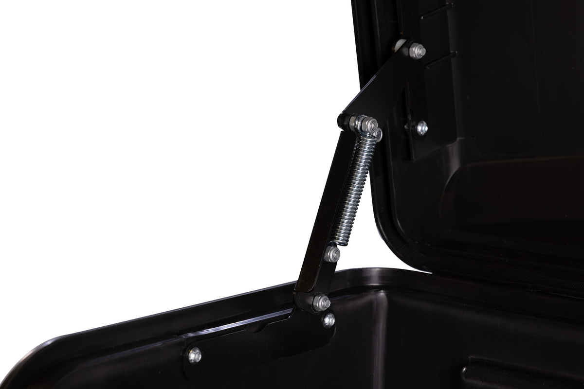 Box na hak 330l | Kufer Towbox Alpha Black LED