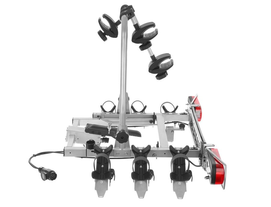 Aguri CRUISER 3 SILVER – bagażnik rowerowy na hak na 3 rowery