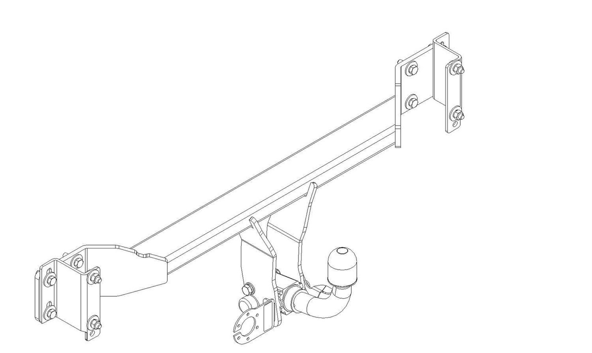 Hak holowniczy Autohak BMW 5 E61 2004-2010