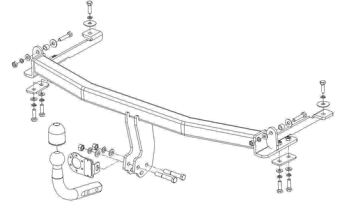 Hak holowniczy Autohak Y27