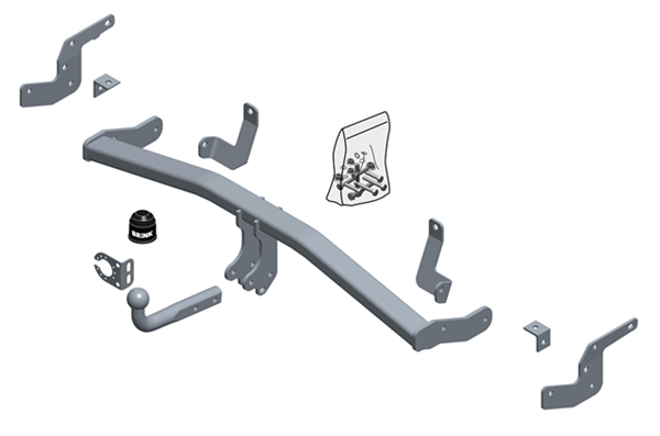 Hak holowniczy Brink OPEL Crossland X 2017-