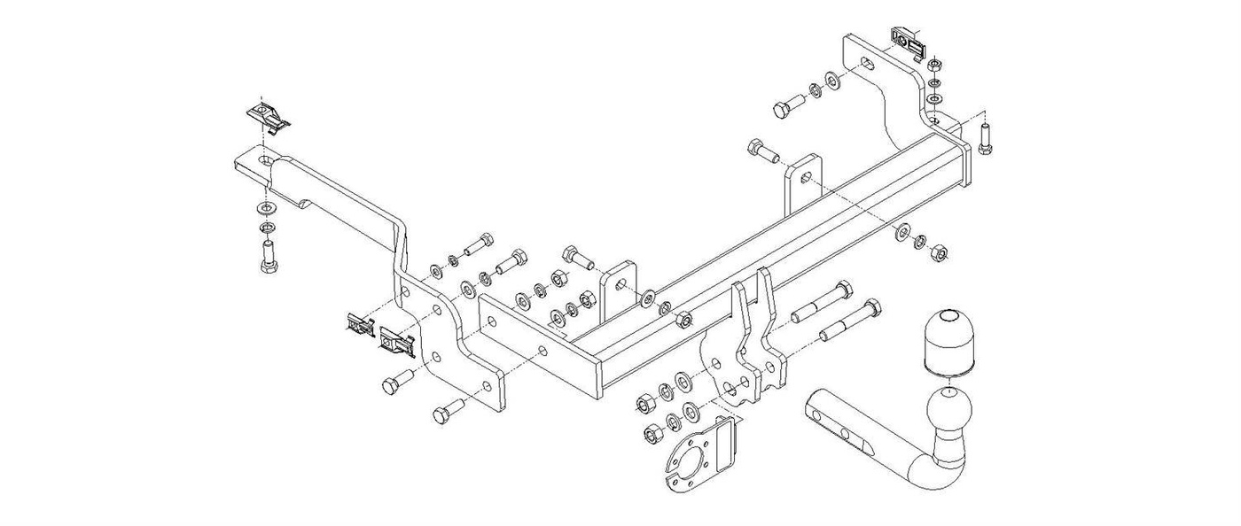 Hak holowniczy Autohak F01