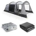 Zestaw Kampa Hayling 4 – Namiot + Dywanik + Mata Podłogowa