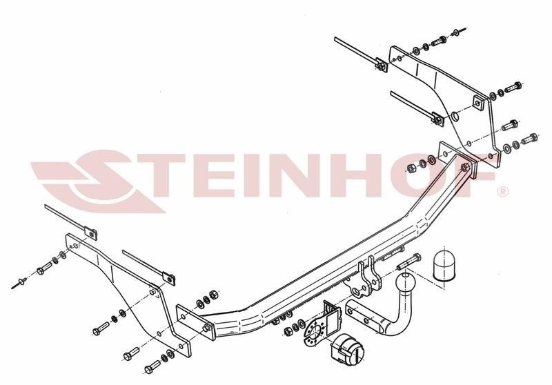 Hak holowniczy Steinhof M-011