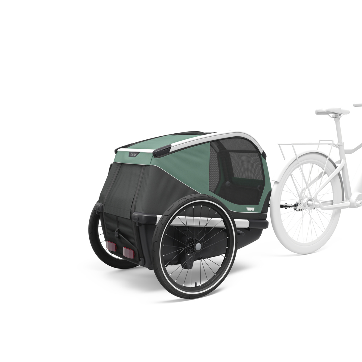 Thule Bexey Hazy Green M 800000 | Przyczepka dla psa
