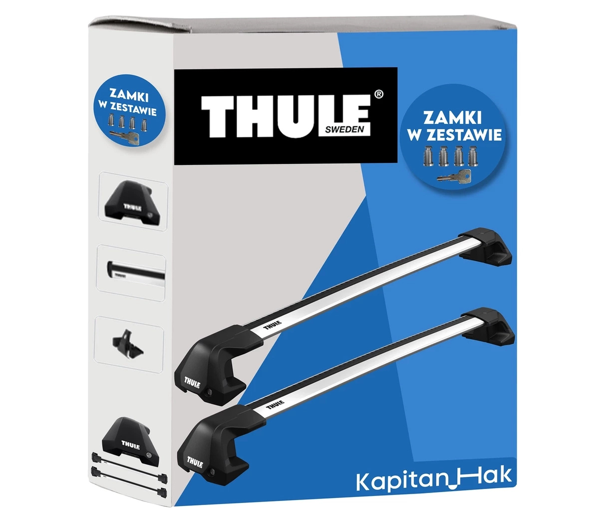 Bagażnik dachowy | Belki | Thule BMW iX1 U11 2023- + Smycz KapitanHak