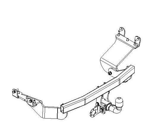 Hak holowniczy Autohak Citroen C-Crosser 09-2007-08.2012