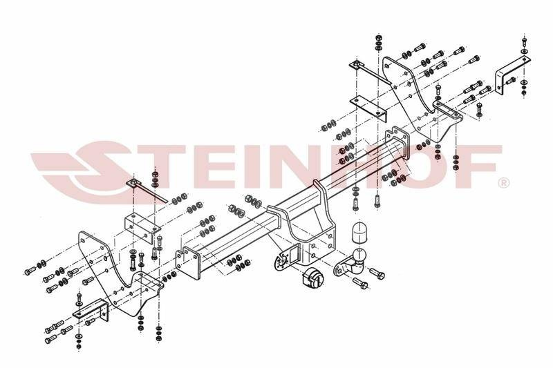 Hak holowniczy Steinhof I-031