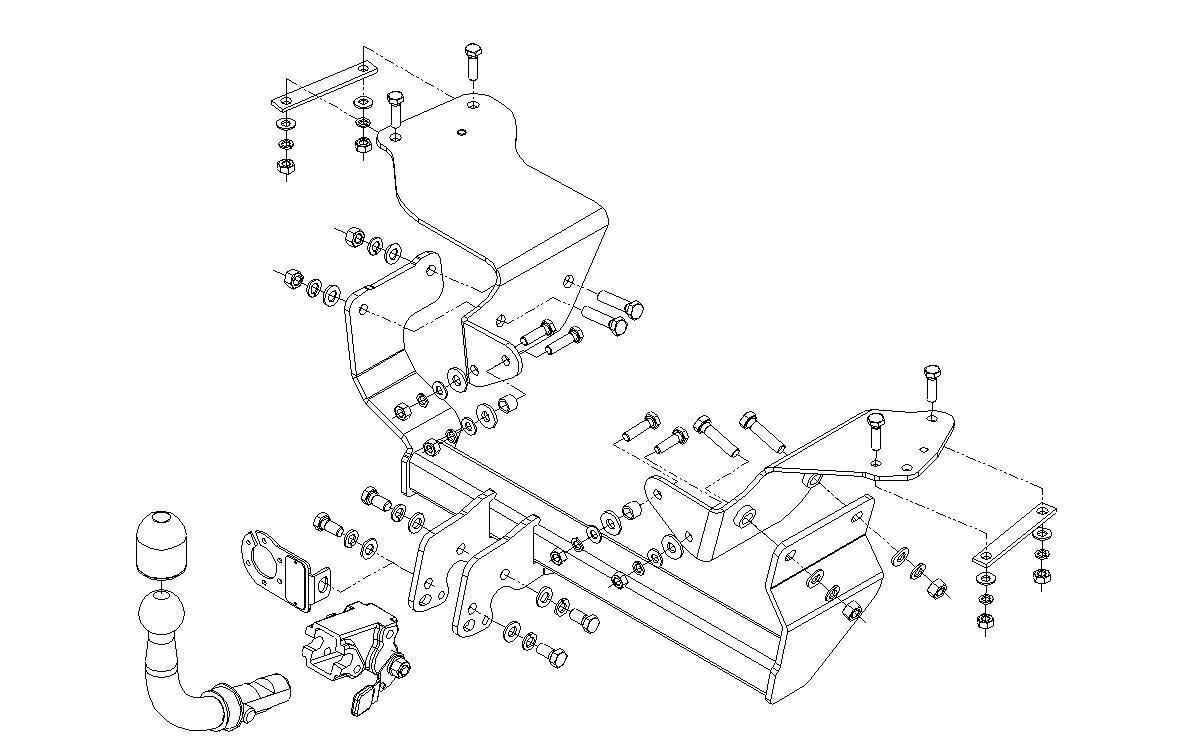 Hak holowniczy Autohak AL37A