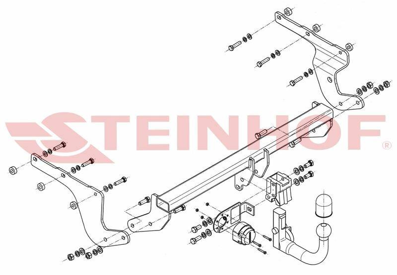 Hak holowniczy Steinhof T-207