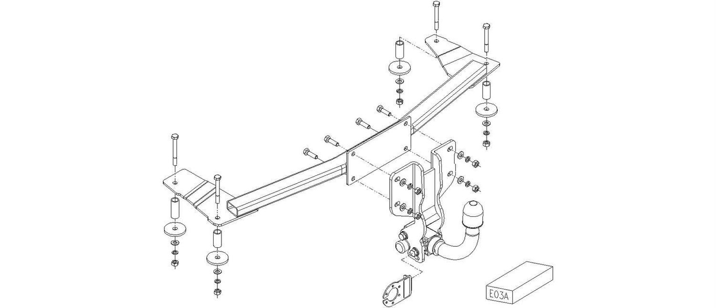 Hak holowniczy Autohak E03A