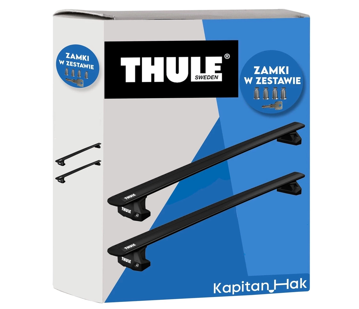 Bagażnik dachowy | Belki | Thule Jeep Grand Cherokee 11-21 + KapitanHak