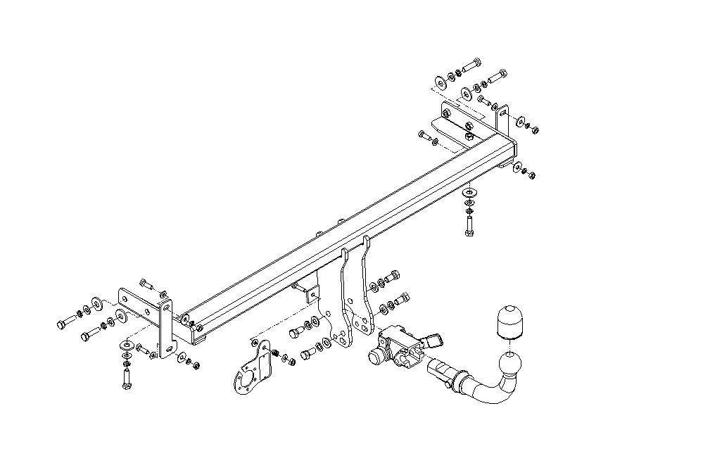 Hak holowniczy Autohak T47A