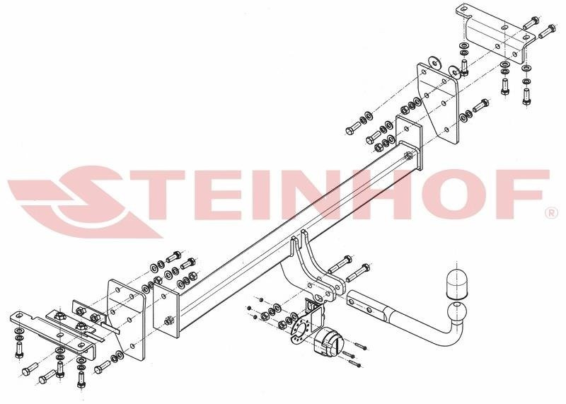 Hak holowniczy Steinhof N-104