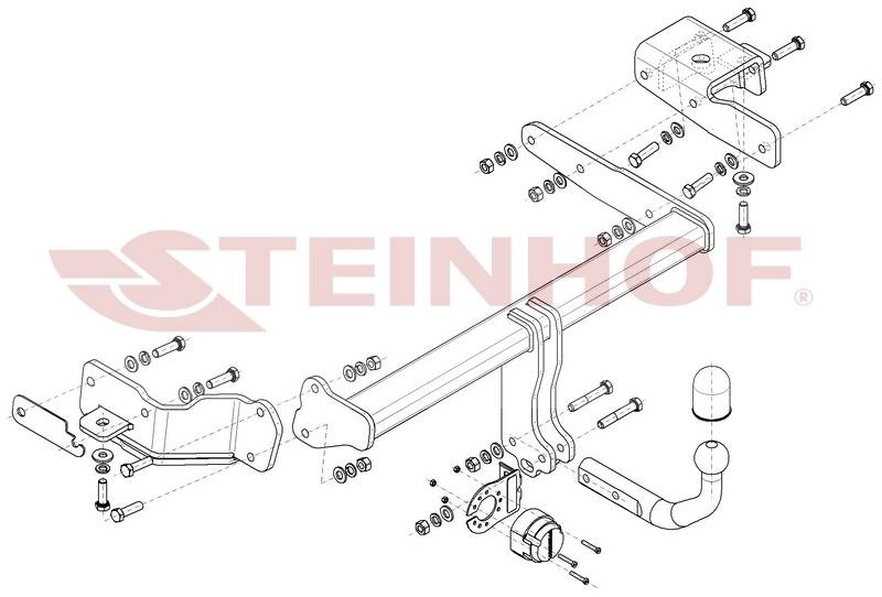 Hak holowniczy Steinhof H-288