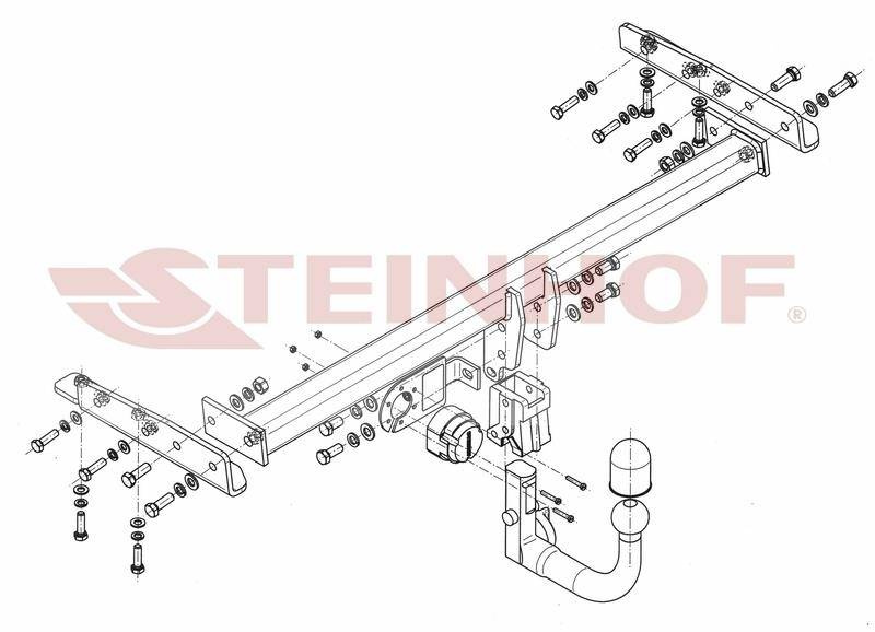 Hak holowniczy Steinhof N-015
