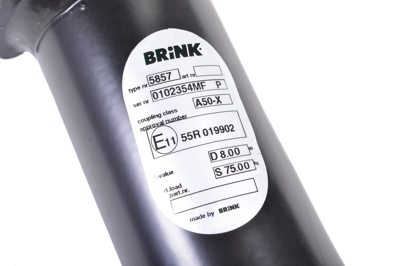 Hak holowniczy Brink 585700