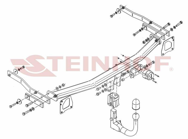 Hak holowniczy Steinhof R-113
