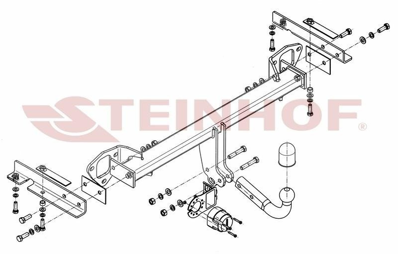 Hak holowniczy Steinhof Subaru Forester (SH) 2008-2013