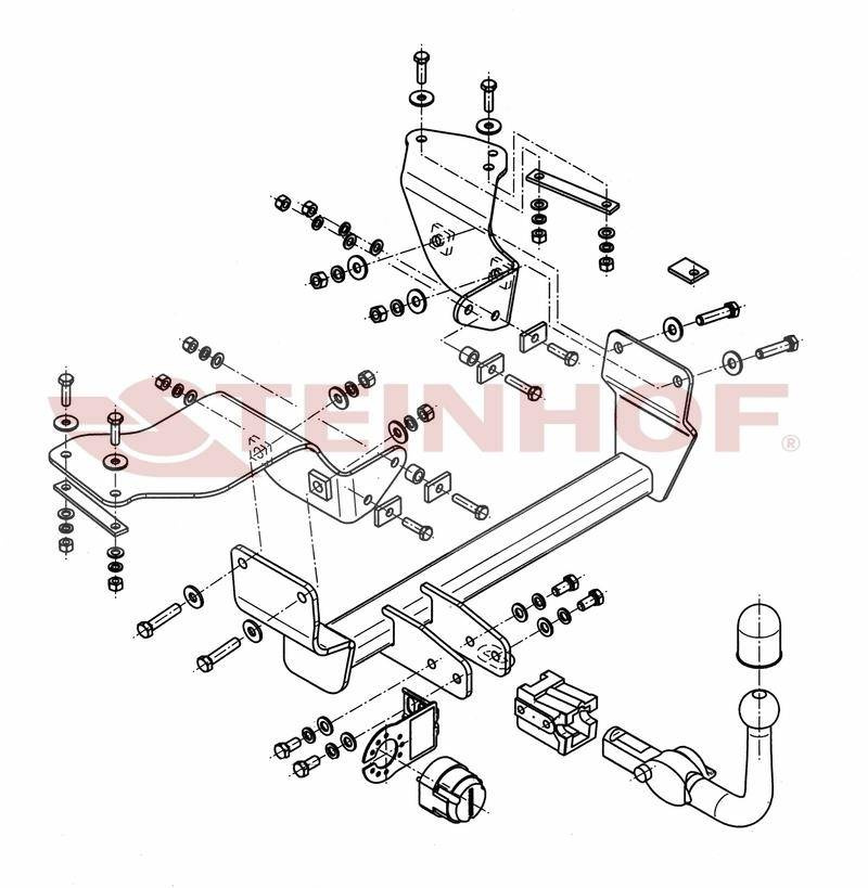 Hak holowniczy Steinhof A-036