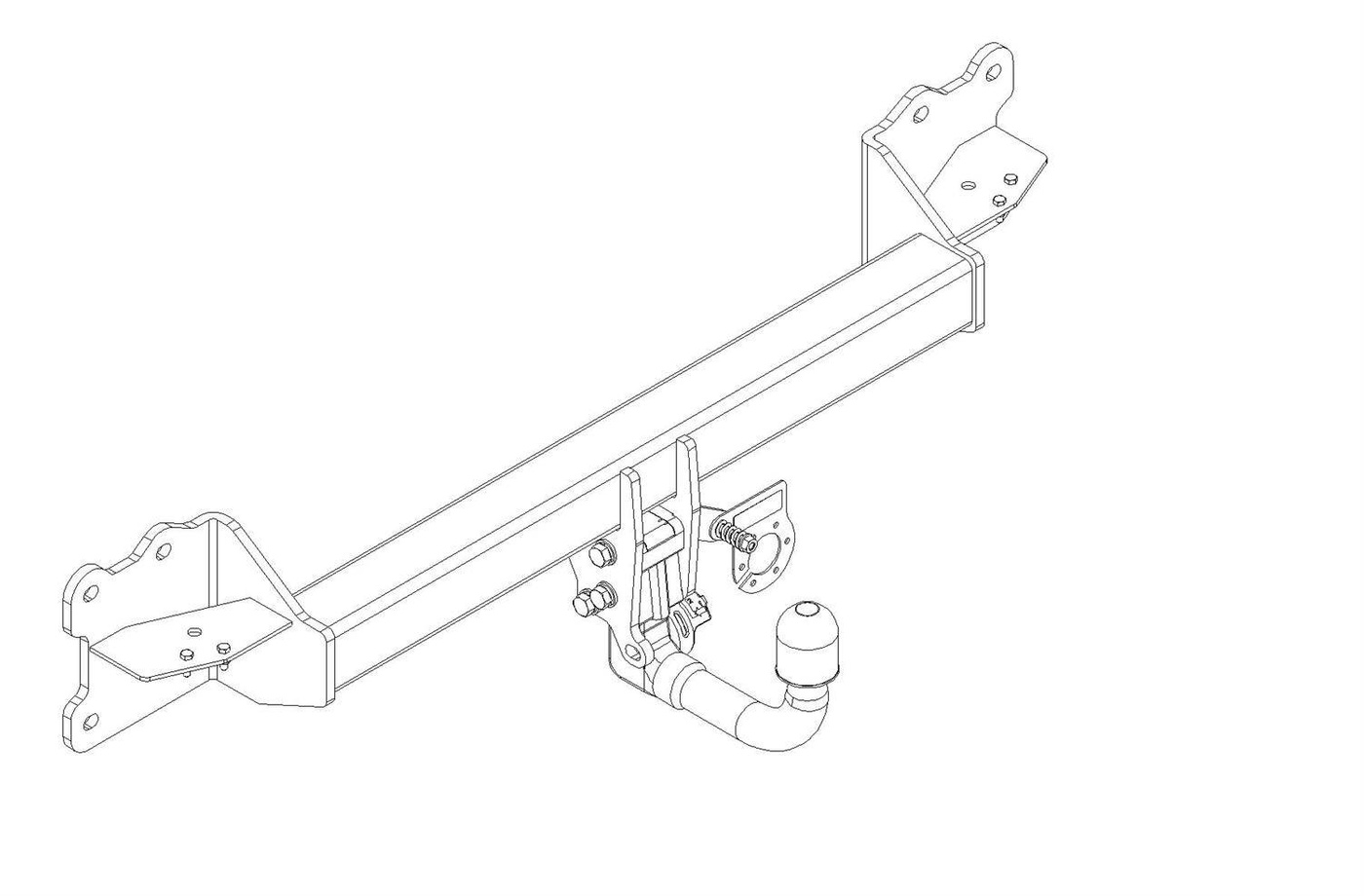 Hak holowniczy Autohak K74V