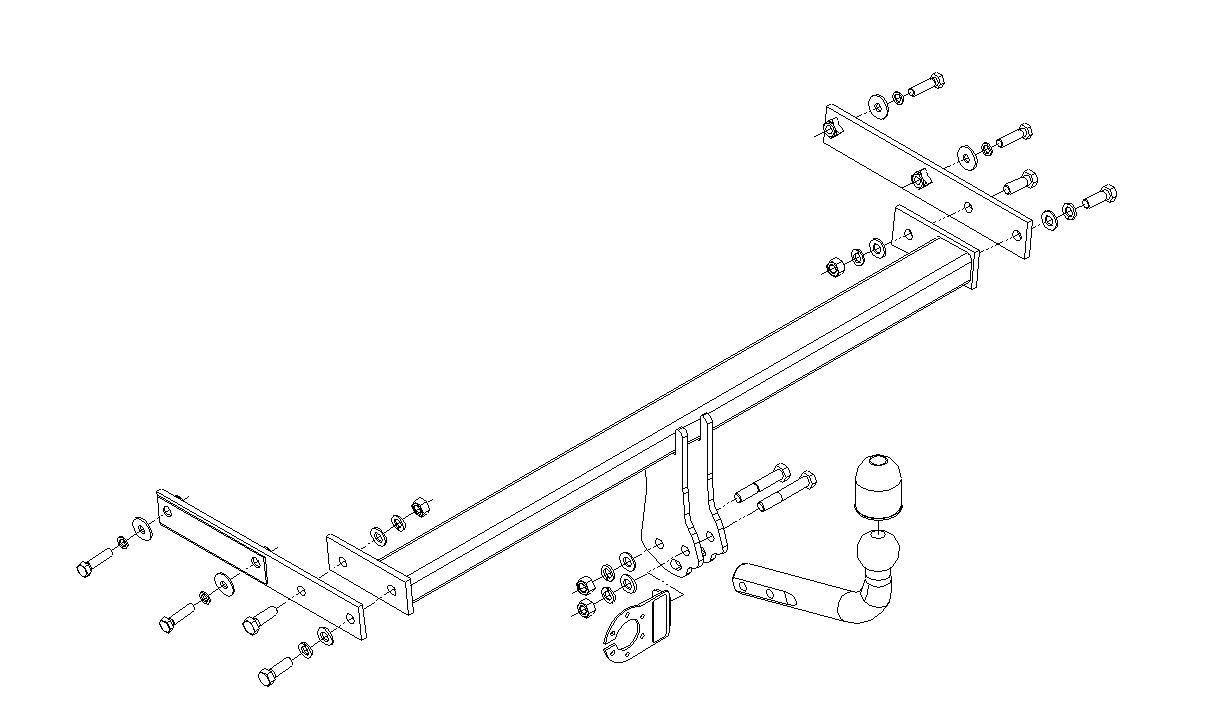 Hak holowniczy Autohak K50