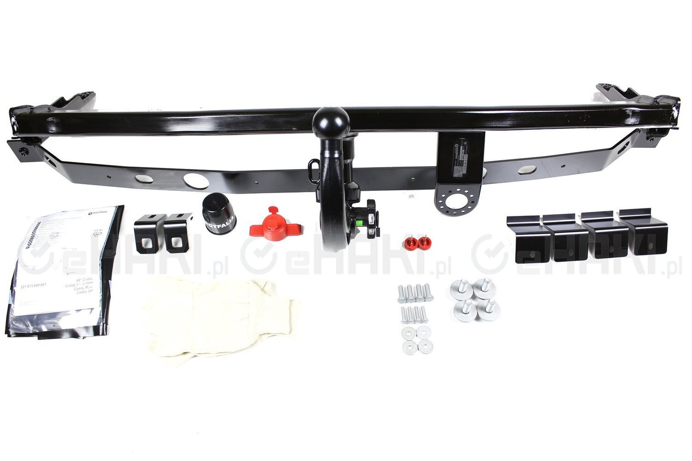 Hak holowniczy Westfalia Volkswagen Caddy (2K) 2003-2015