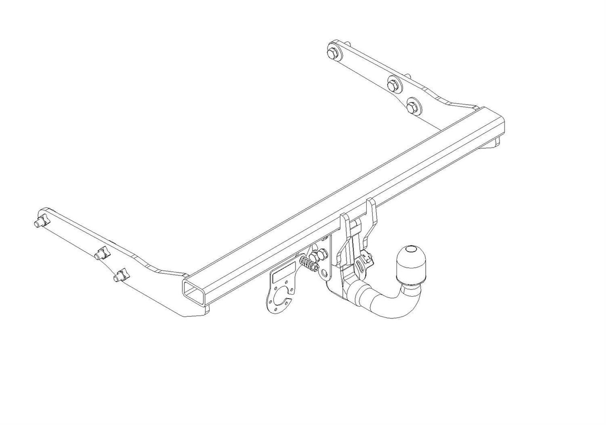 Hak holowniczy Autohak VW T5 Transporter 10.2009-06.2015