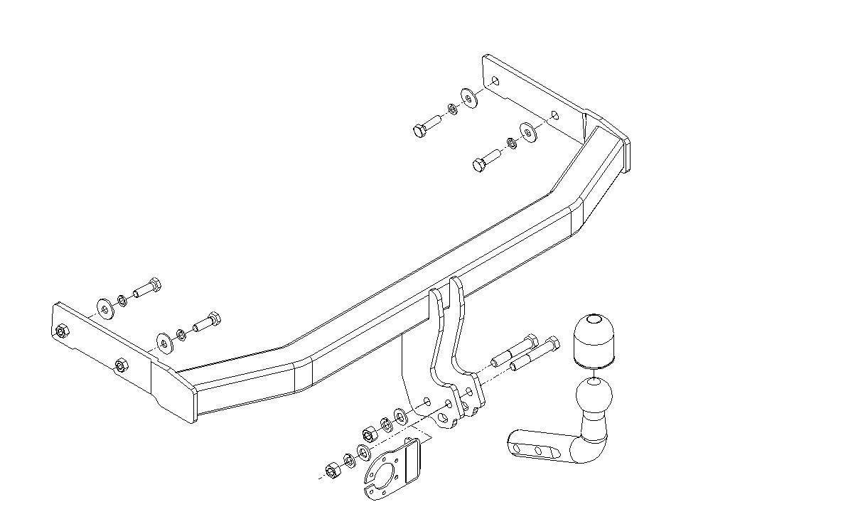 Hak holowniczy Autohak K07