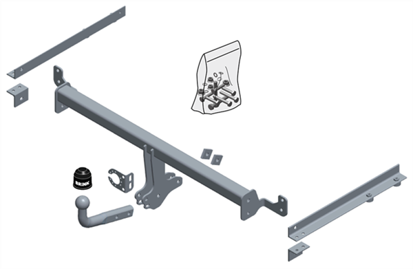 Hak holowniczy Brink 619300