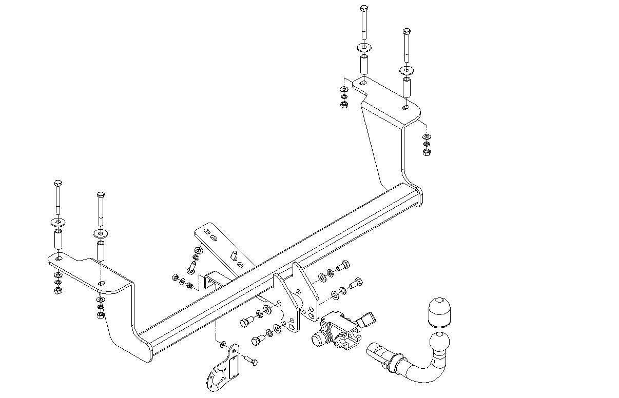 Hak holowniczy Autohak W19A