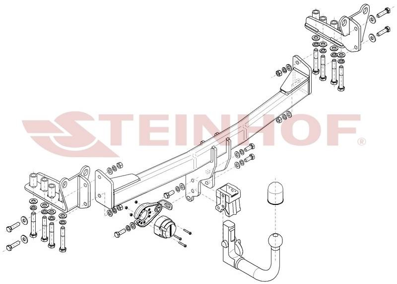 Hak holowniczy Steinhof L-121