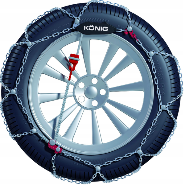 Łańcuchy śniegowe Konig CG-9 grupa 102 I 255/30R19