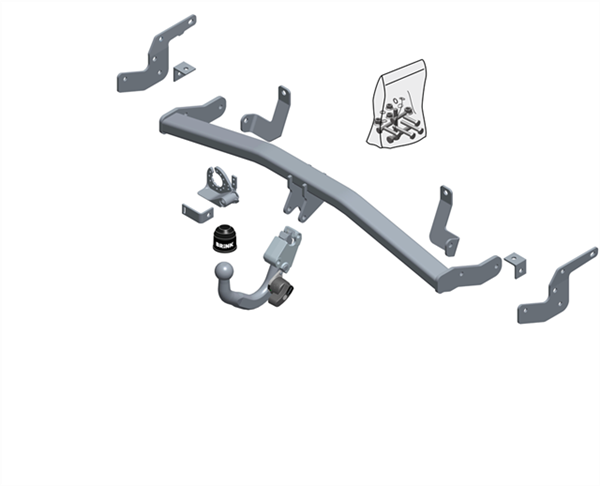 Hak holowniczy Brink OPEL Crossland X 2017-