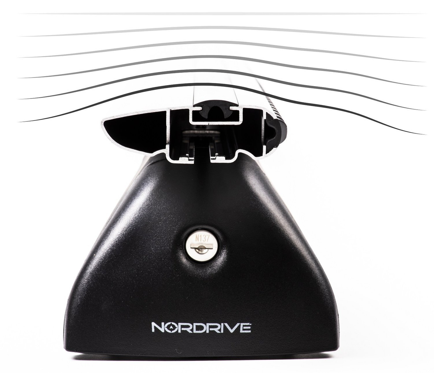 Bagażnik dachowy NORDRIVE Silenzio Ford Fiesta Mk 7 2008-2017