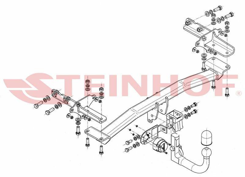 Hak holowniczy Steinhof J-068