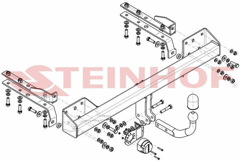 Hak holowniczy Steinhof Subaru Legacy Kombi (BM/BR) 2009-2014