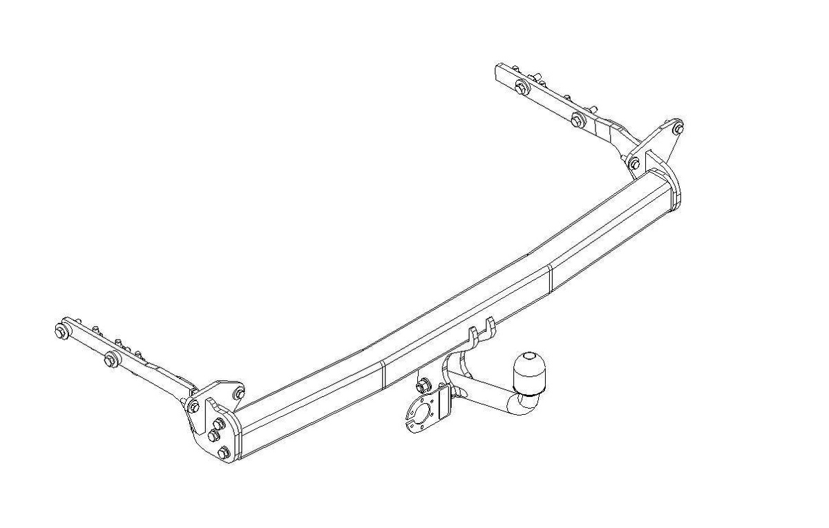 Hak holowniczy Autohak Nissan X-Trail T31 2007-2014